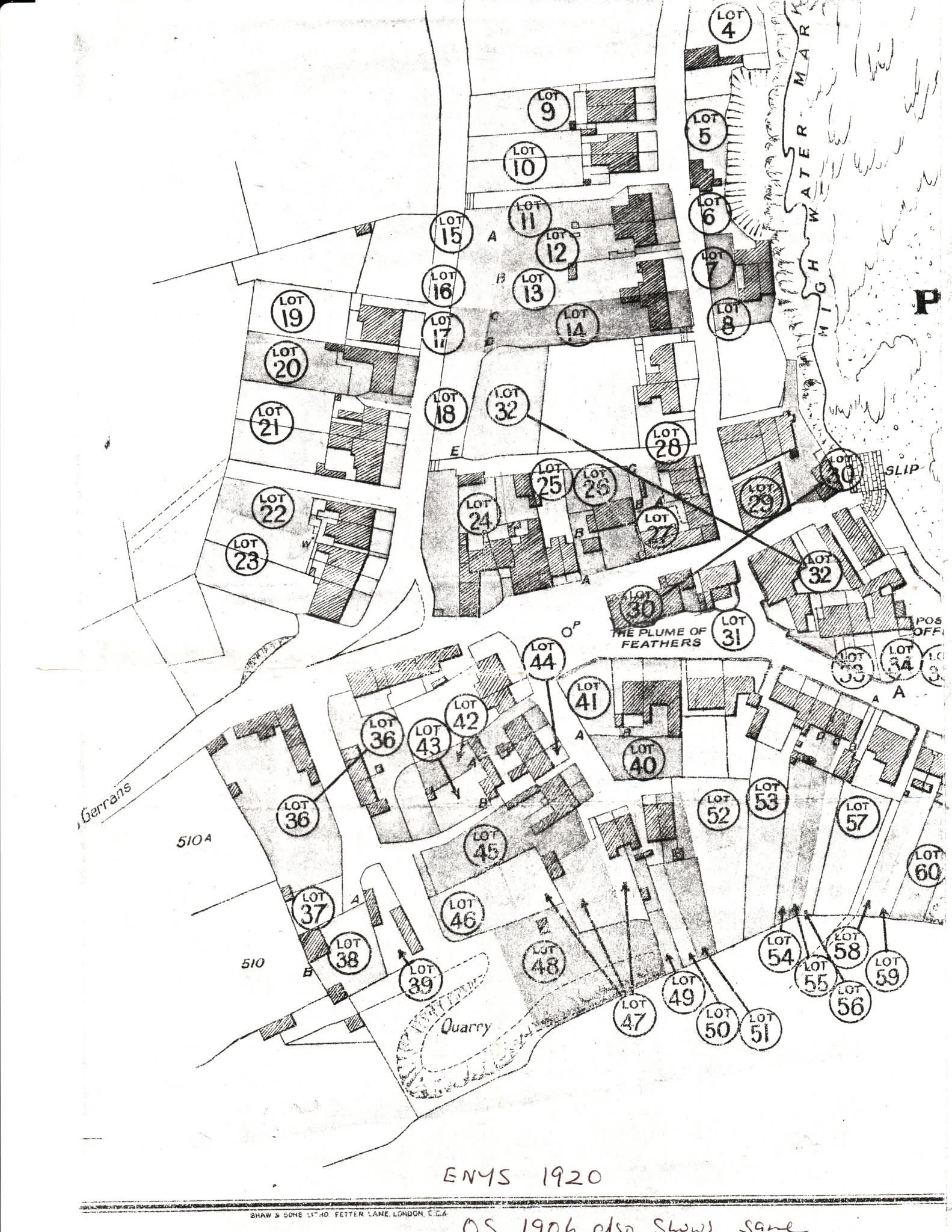 Portscatho-Sale-Lots-1920